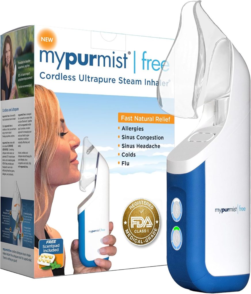 Mypurmist Cordless Steam Inhaler